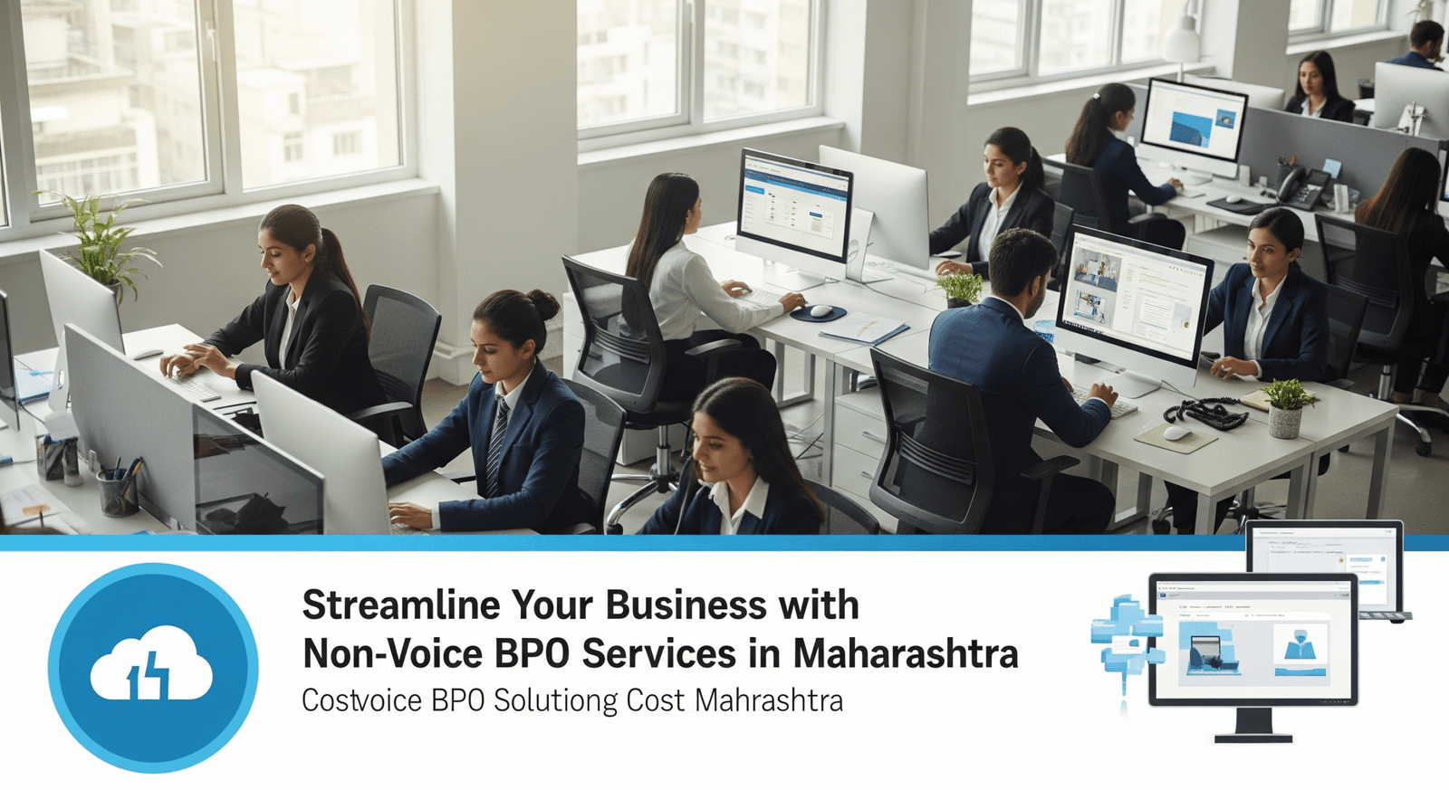 Streamline Your Business with Non-Voice BPO Services in Maharashtra